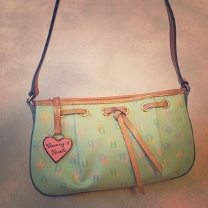 Green “IT” monogram Dooney and Bourke